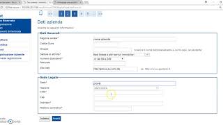 Aziende  1 Registrazione [upl. by As]
