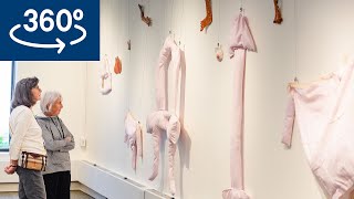 Safara Vache ’25 Art Exhibit Timelapse  360  Ithaca College [upl. by Brom]