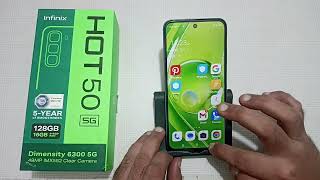 does infinix hot 50 come with charger charger hai ya nahi [upl. by Ola]