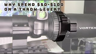 Rifle Scope Throw Lever Great Price [upl. by Llovera956]