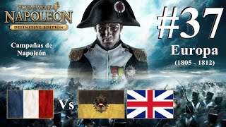 Napoleon Total War MUY DIFÍCIL  P 37 Campañas Napoleón Europa  Bernadotte Vs Wellington PC [upl. by Aurlie58]