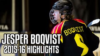 Jesper Boqvist  201516 Highlights  Brynäs IF J20 [upl. by Dhar940]