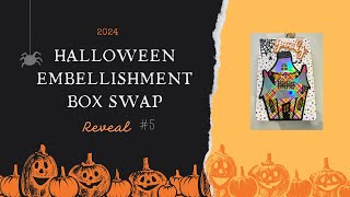 Halloween Embellishment Box Swap Reveal 5 by Donna [upl. by Sillyhp]