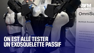 On est allé tester un exosquelette passif [upl. by Langer]