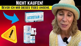 ACUSTAN ohrentropfen erfahrungen  acustan Geberich Gmbh  acustan testbericht  acustan tabletten [upl. by Crowell]