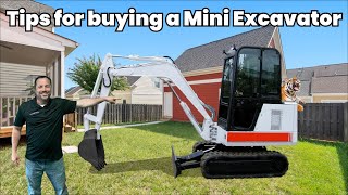 Mini Excavator for Sale Tips Before You Buy That Mini Excavator ConEquip 101 [upl. by Atnauq]