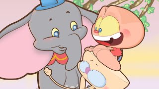 Mongo e Drongo e o DUMBO DE BRINCO  desenho completo  desenho animado infantil 2019 [upl. by Enier544]