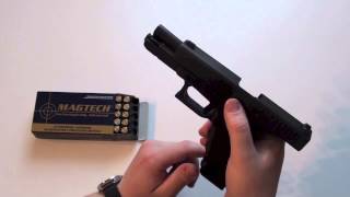 How to load and unload a Glock pistol [upl. by Sams]