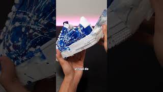 Splatter custom Nike air force 1shortssneakerviralvideo [upl. by Emmerie390]