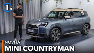 MINI Countryman 2024  Il nuovo SUV in anteprima anche diesel [upl. by Volkan]