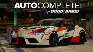 AutoComplete Drive the new Toyota Supra in Gran Turismo Sport [upl. by Ledda768]