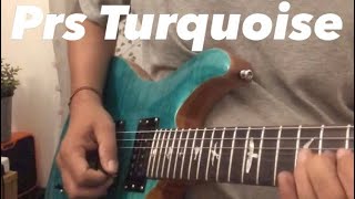 Prs ce se 24 Turquoise prsguitars [upl. by Eidoc]