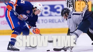 SHOWTIME EP 1 NCDC HOCKEY PAL JUNIOR ISLANDERS VS WIlKES BARRE KNIGHTS HIGHLIGHTS [upl. by Nydnarb765]