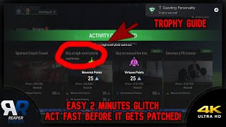 Dazzling Personality Trophy Guide Easy Way Takes 2 Minutes Do Before Patched  FC 24 Career Mode [upl. by Bendick273]