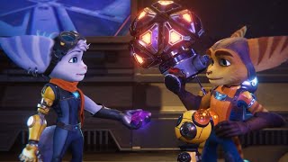 Rivet amp Ratchet being cute together 💕 Ratchet amp Clank Rift Apart PS5 [upl. by Ahel]