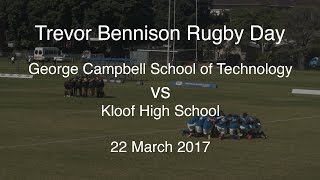 GEORGE CAMPBELL VS KLOOF HIGH SCHOOL  22 March 2017 [upl. by Annawaj]