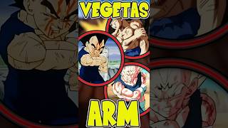 WHAT’S WRONG WITH VEGETAS ARM IT WONT HEAL dragonball dragonballdaima anime [upl. by Pasco568]