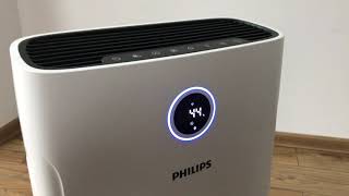 Oczyszczacz i nawilżacz powietrza PHILIPS AC 272950 wymiana filtra wody recenzja PL [upl. by Eelarbed]