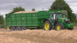 Harvest 2018 William OConnell Agri Contractors [upl. by Mairim56]