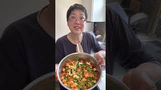 Easy radish kimchi recipe 🌶 [upl. by Lacagnia]