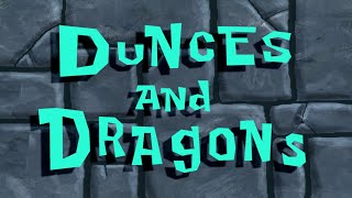 SpongeBob SquarePants  S4 Dunces and Dragons 16  dub indo [upl. by Yablon]