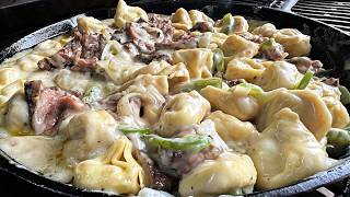 Philly Cheese Steak Tortellini [upl. by Karlens]