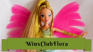 Winx Club Deluxe Sirenix Flora Doll Review amp Unboxing [upl. by Elacim]