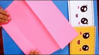 DIY paper wallet tutorial  paper wallet making idea  how to make paper wallet  DIY wallet [upl. by Meuser]