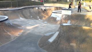 Powhatan Springs Skatepark Arlington VA [upl. by Lynnea107]