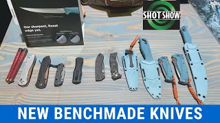 BENCHMADE KNIVESShot Show 2024 [upl. by Senzer59]