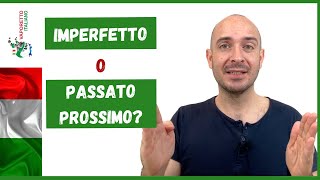 Imperfetto o passato prossimo  Quando si usano limperfetto e il passato prossimo in italiano [upl. by Auqenaj826]