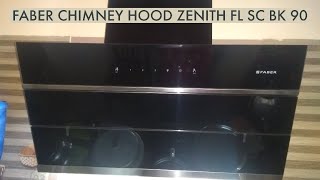 Faber Chimney Zenith FL SC BK 90  product features [upl. by Elexa]