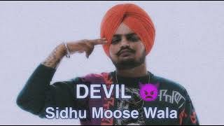 DEVIL 👿  Sidhu Moose Wala Slowed Reverb  Sidhu moose wala new song [upl. by Eikcin]