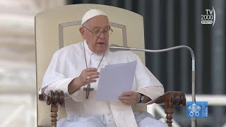 Papa Francesco Udienza allArma dei Carabinieri  16 settembre 2023 [upl. by Renruojos]