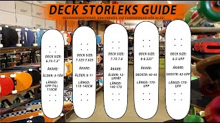 Skateboard Guide vilken storlek ska man ha [upl. by Edalb66]