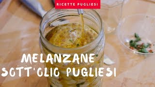 Melanzane sott’olio pugliesi senza cottura  fatte in casa 🍆🍆🍆🍆🍆 [upl. by Ttenaej]