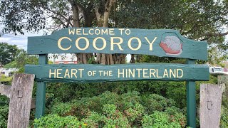 COOROY An Australian Country Town in the Noosa Hinterland Queensland  Early Morning Walking Tour [upl. by Ahseina]