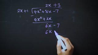 Polynomial Division Explained CSEC Add Maths [upl. by Eusadnilem]