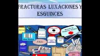 Fracturas luxaciones y esguinces [upl. by Naujled]