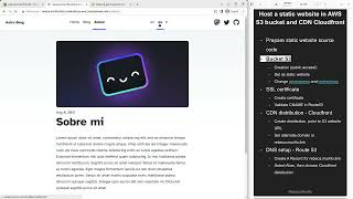 Host static website in S3 bucket through Cloudfront CDN [upl. by Sunny]