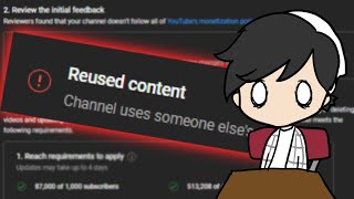 YouTube Demonetized My Entire Channel Over 7 Seconds [upl. by Enitnatsnoc305]