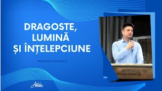 Program Duminică  Dragoste lumină și înțelepciune  17112024 [upl. by Otrebile599]