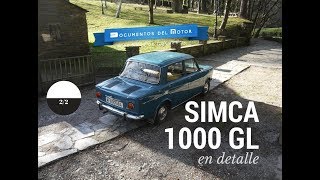 Simca 1000 22 El GL en detalle [upl. by Sitnerp]