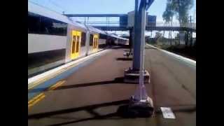 CityRail Waratah A3 Under Test Doors Open amp Close at Pendle Hill [upl. by Diad]