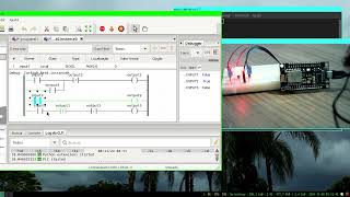 Esp8266 Node Mcu comunicação Modbus TCP IP com OpenPLCEditor run time [upl. by Koball]