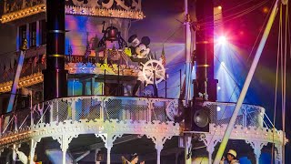 Fantasmic show at Disneyland and mickeys mix magic and fireworks [upl. by Mussman]