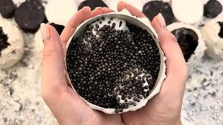 Very satisfying ASMR video  Crushing soap boxes with Foam and starch  Peeling off the film [upl. by Delwyn459]