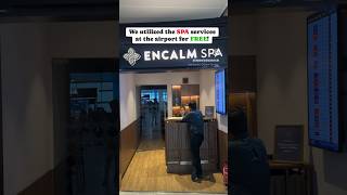 🌟 We had an amazing experience at ENCALM Spa located in Delhi International Airport Terminal 3 🌟 [upl. by Sisson]