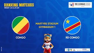 🤾 DAY 8  56th PLACES CONGO VS RD CONGO  26TH CAN SENIORS DAMES KINSHASA 2024 [upl. by Atteynot]