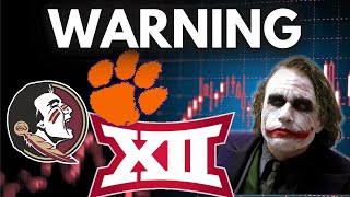 Surprising TRUTH on FSU amp Clemson to Big 12 RUMORS  ACC  Conference Realignment [upl. by Metcalf]